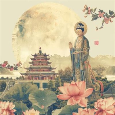 Die Stehende Bodhisattva mit lotusblume: Eine Studie in eleganter Haltung und stiller Meditation!